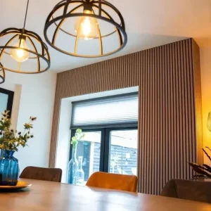 Bamboo Charcoal Waterproof Fireproof Wall Panel for Hotel Kitchen & Outdoor Use Modern Floral Pattern Customizable Design