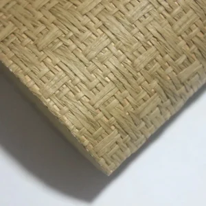 Bamboo Geometric Wallcovering for Home Office Decor
