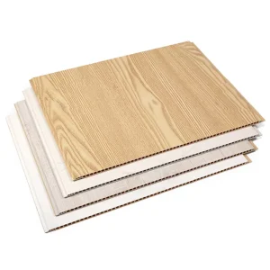 Bamboo Wood Fiber Integrated Wall Panels Decorative Self Installation Cladding Panels Industrial Style Paint Free Wall Panels
