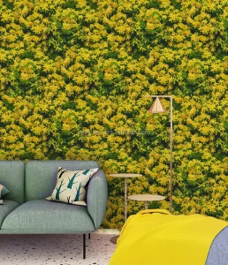 Beautiful Flower Pattern Decorative Wallpaper Home Decoration