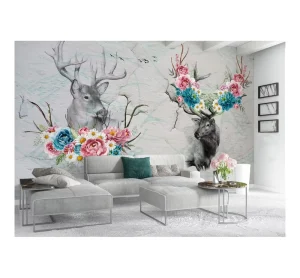 Beautiful Modern Style Fabric Wallpaper