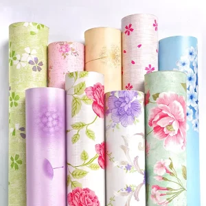 Beautiful Scenery Natural Wallpaper for Home Wall Decoration Floral Flower Mural Wallpaper 3D