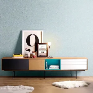 Beautiful Solid Color Waterproof PVC Wallpaper for Office Walls
