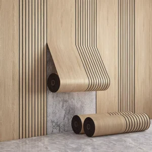 Bedroom and Living Room Waterproof Wear Resistant 3D Wall Panel Grain