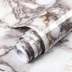 Big Thickness Marble Sheet Wallpaper Rolls Sound Absorbing Waterproof Wall Paper With Self Adhesive Form Papier Peint 3D Mural