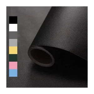 Black Texture Wallpaper Plain Solid Yellow Glossy Vinyl Wallpaper Wall Interior Decoration Paper Papel De Decoracion