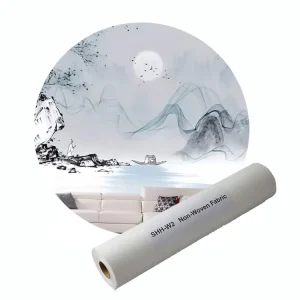 Blank Non Woven Wallpaper Canvas Art Xuan Paper for Print