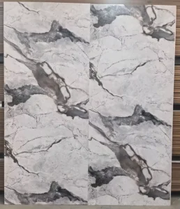 Carrara White Marble 1m PVC Shower Wall Panel
