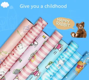 Cartoon Hello Kitty doraemon Wall Paper Rolls for Children Room Kids Wallpaper