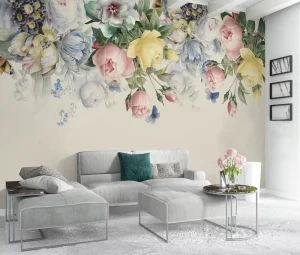 Ceiling Wallpaper Hotel Bedroom Decoration Non Woven 3D Graphic Design Modern Wall Covering Waterproof Wall Paper