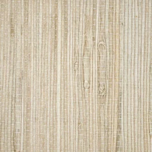 Charcoal Gray Rush Grasscloth Wallpaper Roll with Sound Absorbing Feature for Living Room and Household Use