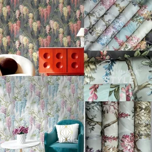 China Wallpaper Factory Supplier New Design PVC Material for Size 0.53 Meter Width