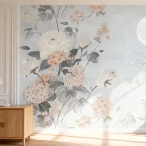 Chinese Ancient Style Pattern Waterproof Wall Fabric Multi Color Wall Decoration Wallpaper for Living Room Hotel Apartment