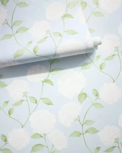 Chinese Style Wallpaper Featuring Ink splashed Branches Leaves and Flowers Suitable for Home Decoration in Living Rooms Bedrooms