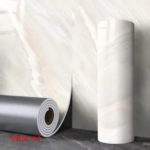 Chinoiserie Wallpaper Marble Sticker Wallpaper PET Self Adhesive Tiles Wall Sticker Custom Wall Sticker for Business