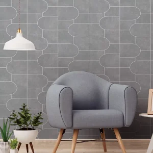 Classic Geometric Design PVC Wallpapers for Walls Waterproof
