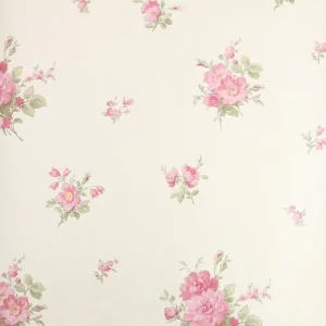 Classical Design Flower PVC Wallpaper Home Decoration Interior