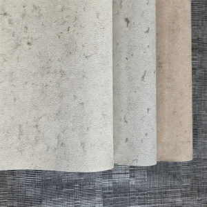 Classical Style Decorative Fabric Wallpaper With Irregular Metal Markings for Hotel Living Room Wall Paper