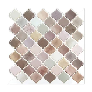 Colorful Removable Wallpaper Lantern Peel and Stick Backsplash Wall Decals for Kitchen
