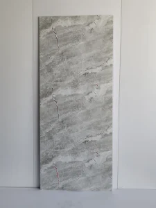 Concrete Golden Grey Marble 1/1.2m PVC Shower Wall Panel Waterproof UV Finished Bathroom Decor Panel