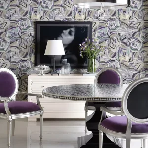 Contemporary Geometric Non Woven Waterproof Wallpaper Rolls for Apartment Dining Hotel Commercial Use Modern Home Study Room