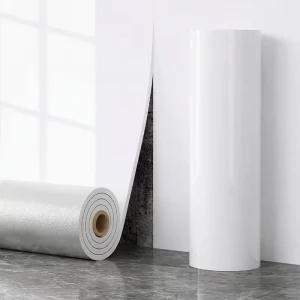 Contemporary Self Adhesive Fireproof Wall Paper Modern Decorative Wallpaper for School Commercial Interiors