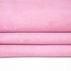 Cork Leather Wood Skin Soft Faux Leather Cork Fabric Pink for Making Decoration Accessories Upholstery