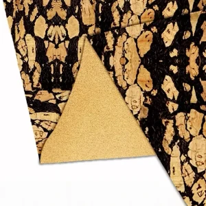 Cork Roll Coffee Scented Eco Friendly Luggage with Handbags and Wallpaper Textiles