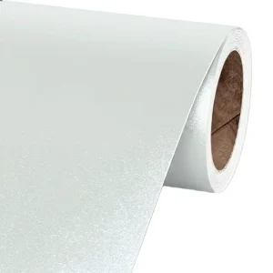 Cream White Thicken Single Solid Color Waterproof Self Adhesive Furniture Sticker Wallpaper Wall Sticker 60CMx2M