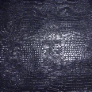Crocodile Design Fireproof and Water Resistant Fabric Backed Vinyl Wallcovering for Commercial Space