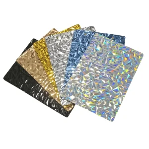 Crystal Cluster 3D Waterproof Wallpaper for Living Room TV Wall Countertop Design Modern PVC PET Wallcovering Interior Film