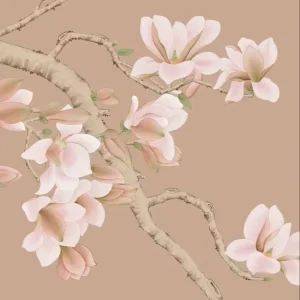 Custom 3D Printed Wallpaper Mural Flower Wall Paper Plant Wall Stickers Mural Botanical Tree Bird and Flower Mural Wallpaper