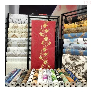 Custom 3D Wall Wallpaper Rolls PVC Vinyl Home Decor Wallpaper