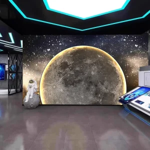 Custom Embossed Wallpaper Concave Convex Lunar Patterns Industrial Style Background Wall 3D Mural Seamless Fabric Household Use