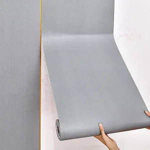 Custom Fabric Pattern Printed Decorative PVC Wallpaper Design Blank Texture Printable Wallpaper