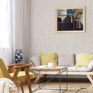 Custom Fireproof Waterproof Vinyl PVC Wallpaper Rolls Modern Minimalist Design for Living Room Bedroom School Hotel