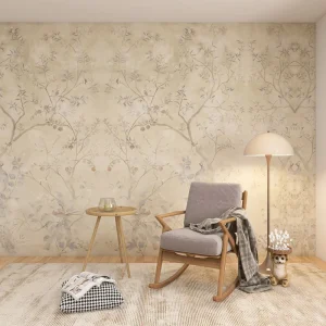 Custom French Modern Waterproof Fireproof Wallpaper Geometric Pattern High End TV Background Living Room Bedroom Hotel Wall