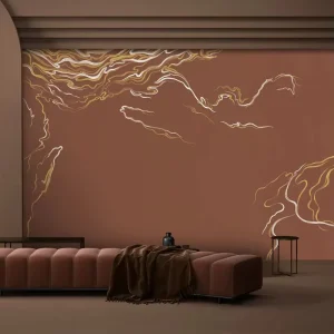 Custom Hand Embroidered Silk Waterproof Wall Mural Chinese Traditional Craft Texture Luxury Living Room Bedroom Wall Decor