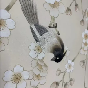 Custom High Quality 3D Hand Painted Wallpaper Bead Embroidery Mural Luxury Paper Waterproof Wall Art Bedroom Interior Decoration