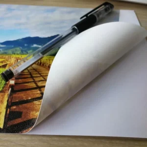 Custom Inkjet Printable Self Adhesive Non Woven Wallpaper Roll for Home Decoration