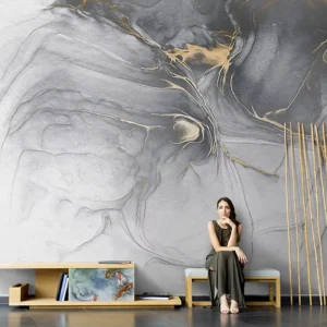 Custom Luxury Decoration Boutique Mural Wallpaper for Boutique Hotel Wall Decoration