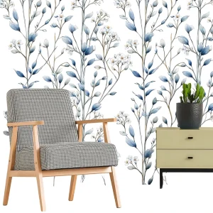 Custom Modern Floral Peel and Stick Wallpapers for Living Room Bedroom Hotel Apartment Hall Interiors