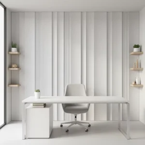 Custom Modern Geometric Irregular Art Curve Luxury Wave MDF Moisture proof Easy Decorative Wall Covering 3D Hotel Apartment Mall