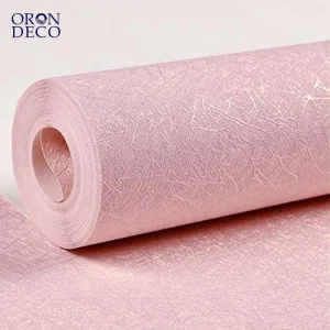 Custom Pink Silk Wallpaper Peel and Stick Vinyl Self Adhesive Waterproof for Girls Room Walls Easy to Install