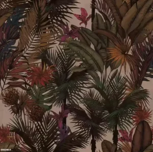 Custom Print Nature Landscape Tropical Botanical Floral Murals Wall Papers 3D Design Interior Decoration Art Mural Wallpaper