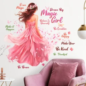 Custom Printing Room Decor Wallpaper for Kids PVC Large Wall Decals Vinyl Wall Sticker