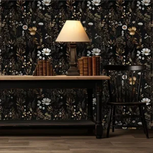 Custom Striped Modern Peel and Stick Wall Paper for Living Room Sofa TV Wall and Mural Decoration