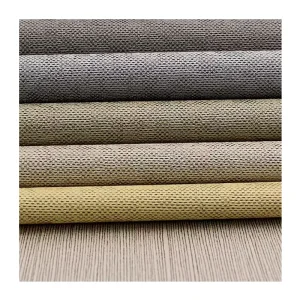 Custom Textured Vinyl Wallcovering European Style PVC Wallpaper Roll for Living Room Hotel