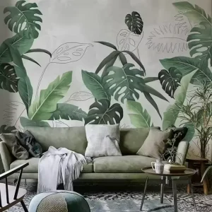 Custom Vinyl Wallpaper Self Adhesive Wall Sticker Pvc Wall Paper Wallpaper Coating for Home Decor