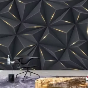 Custom Wallpaper 3D Home Decoration Simple Modern Style Non-woven Wall Paper Vinyl